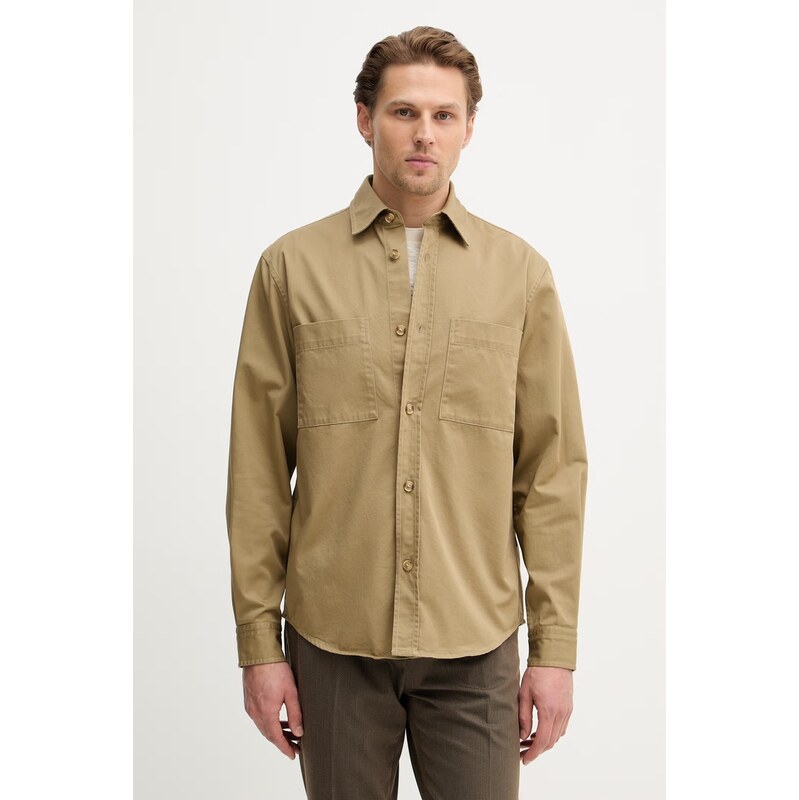 Bavlnená košeľa BOSS H-OWEN-K-2PP-261 67189328