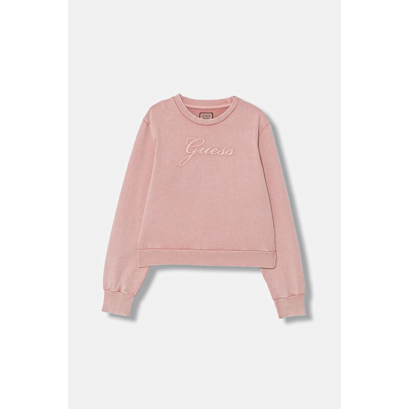 Detská bavlnená mikina Guess 67189429