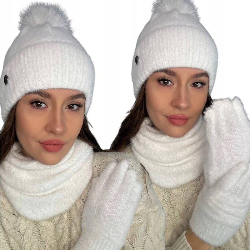 Fashionweek Súprava dámskej čiapky, šálu a rukavíc S3068 67189752