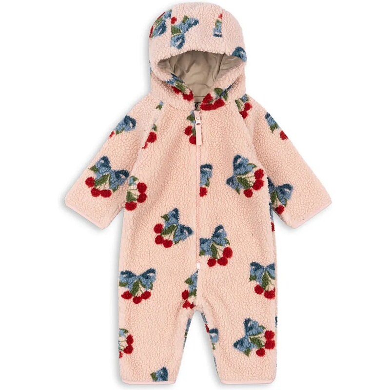 Overal pre bábätká Konges Sløjd JODY TEDDY ONESIE GRS 67189720