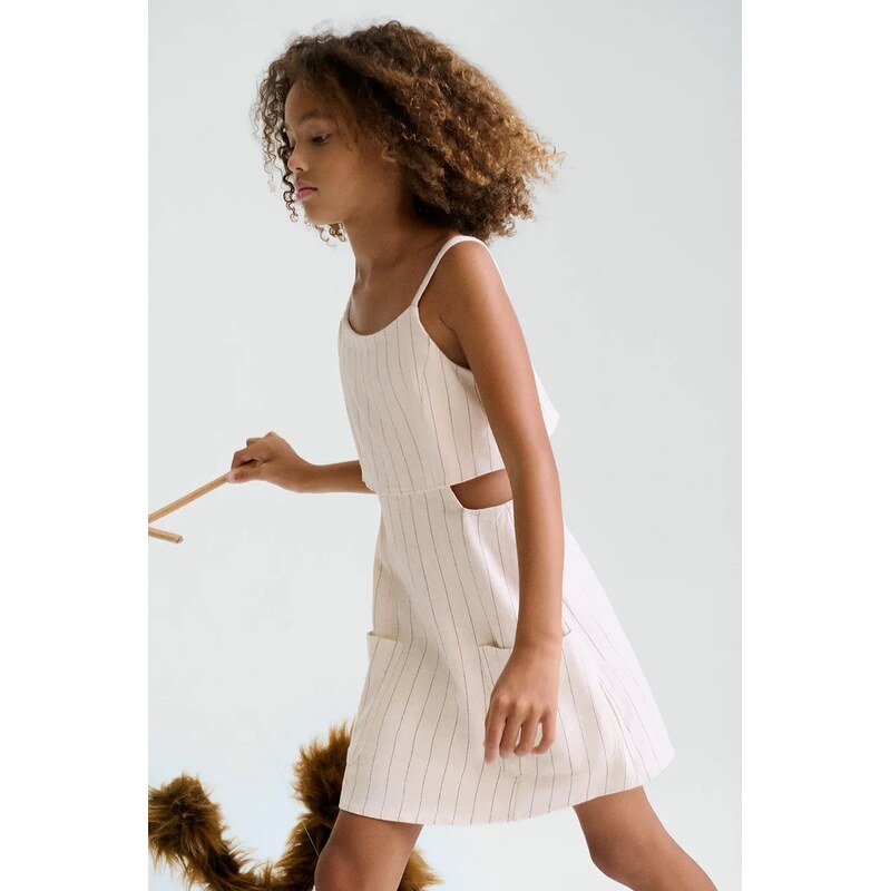 Detský overal zo zmesi ľanu Mayoral 67192430