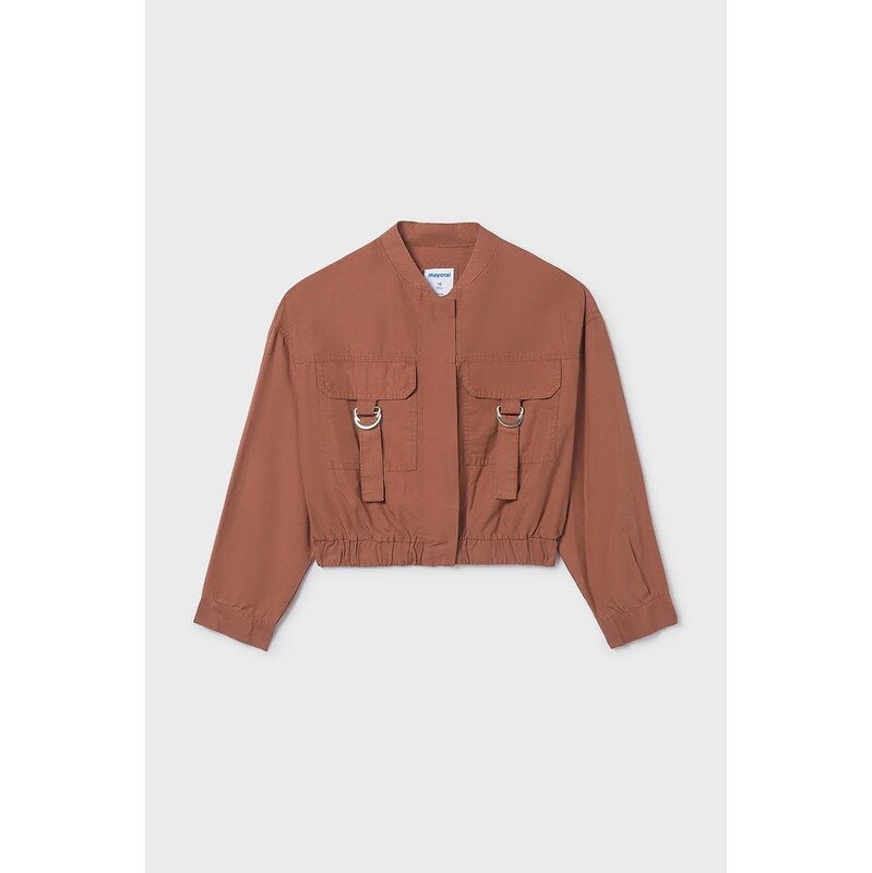 Detská bunda s prímesom ľanu Mayoral 67192351