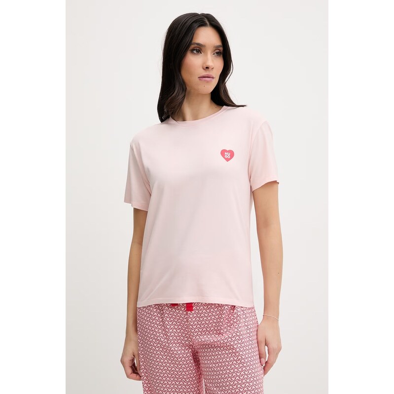 Tričko HUGO CASUAL T-SHIRT 67189949