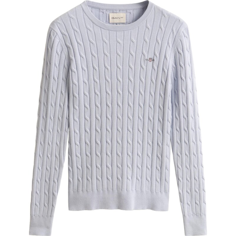 GANT Sveter pastelovo modrá 67436958