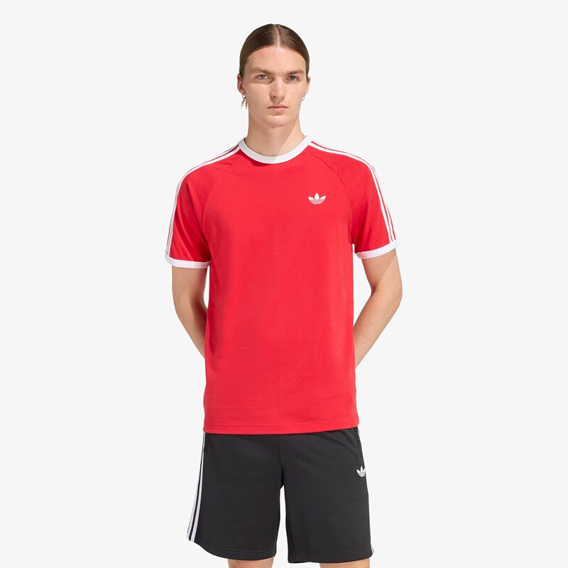 adidas Originals Tričko adidas 3-STRIPES T-Shirt Better Scarlet M 67190410