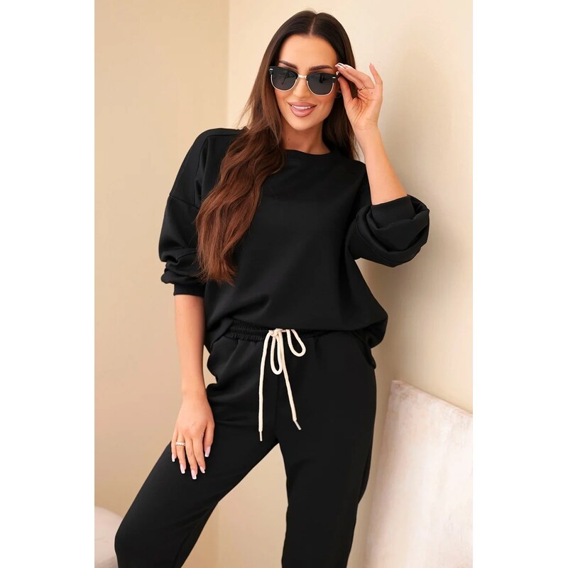 Kesi Viskózový komplet Brownie - mikina + tepláky 64506018