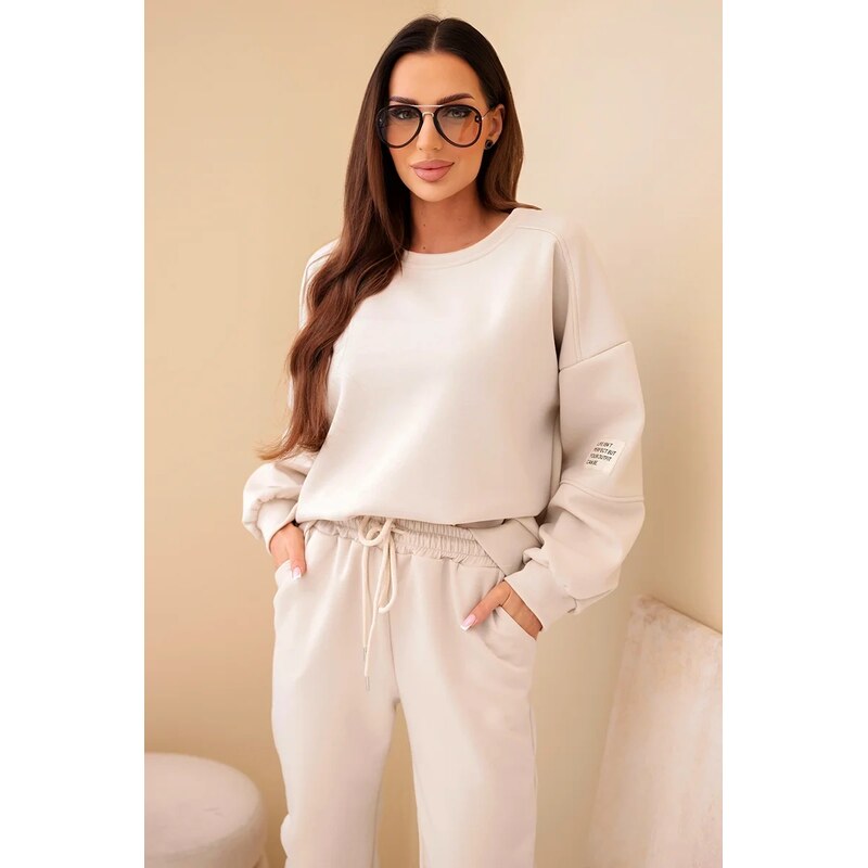 Kesi Súprava z viskózy Brownie - mikina + tepláky 65171042