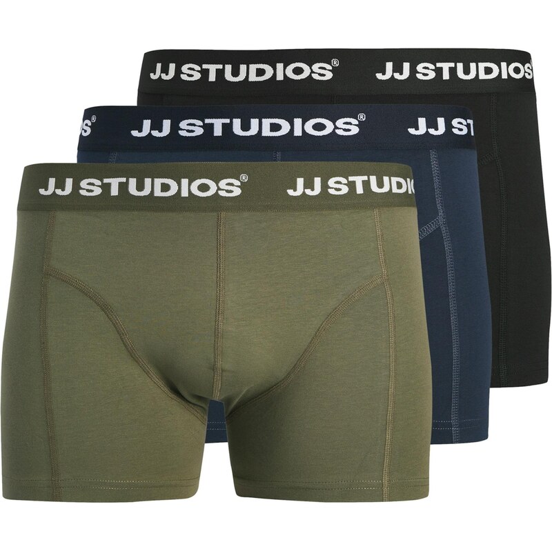 JACK & JONES Boxerky JACSOHO námornícka modrá / námornícka modrá / 67192854