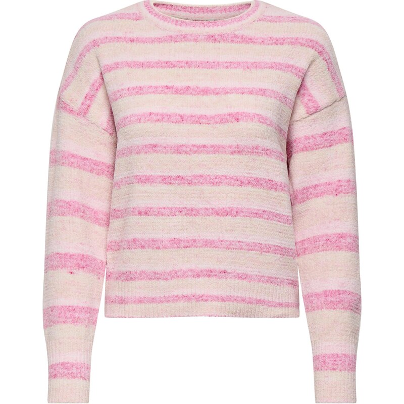 ONLY Sveter ONLJOHANNA piesková / purpurová 67192867