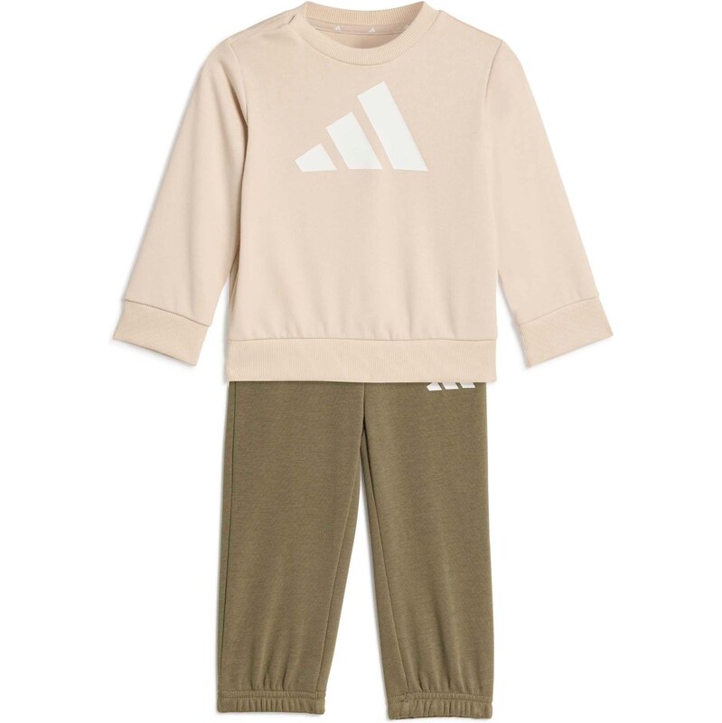 ADIDAS SPORTSWEAR Tréningový komplet sivobéžová / olivová / biela 67192881