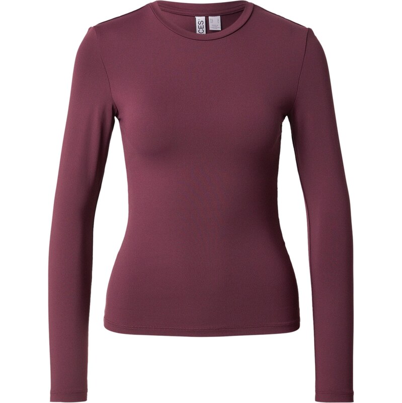 PIECES Tričko PCLula vínovo červená 67200321