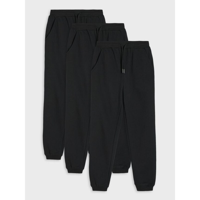 Sinsay - Teplákové joggery - čierna 67192545