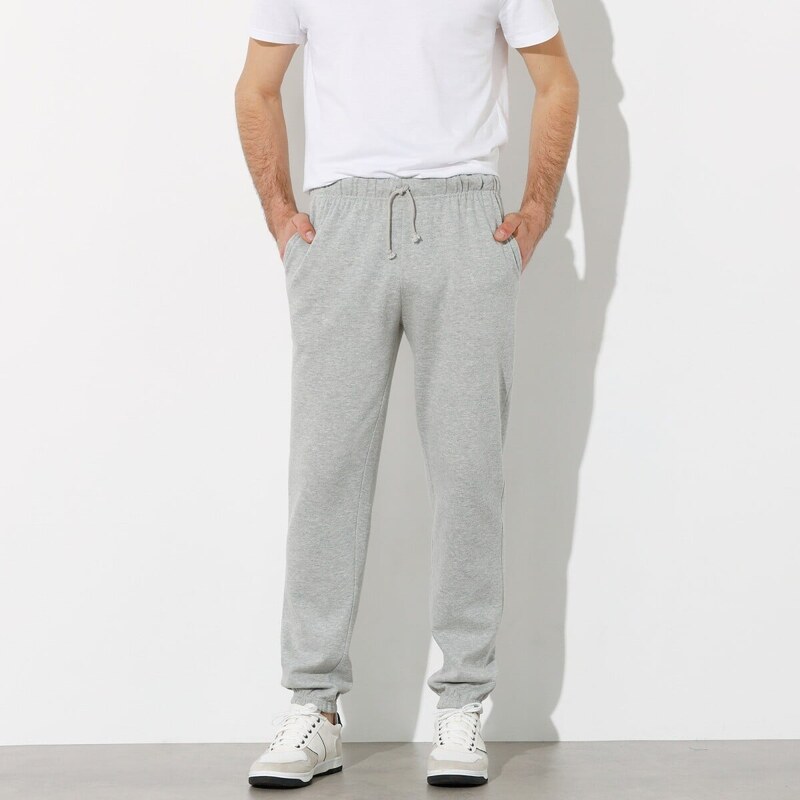 Nohavice zakončené pružným lemom sivý melír 046 Blancheporte 48218526