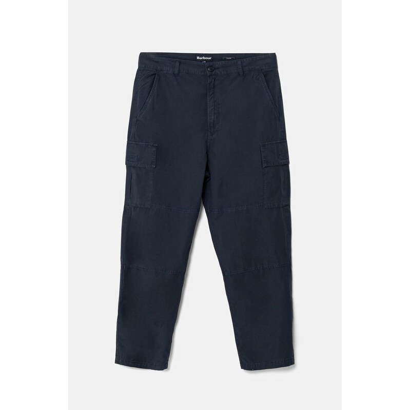 Bavlnené nohavice Barbour Relaxed Fit Cargo 64325861