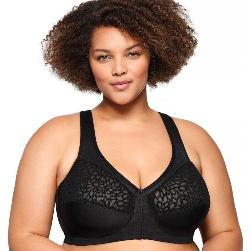 Spevňujúca podprsenka Magic Lift zn. Glamorise, bez kostíc čierna 115 62514133