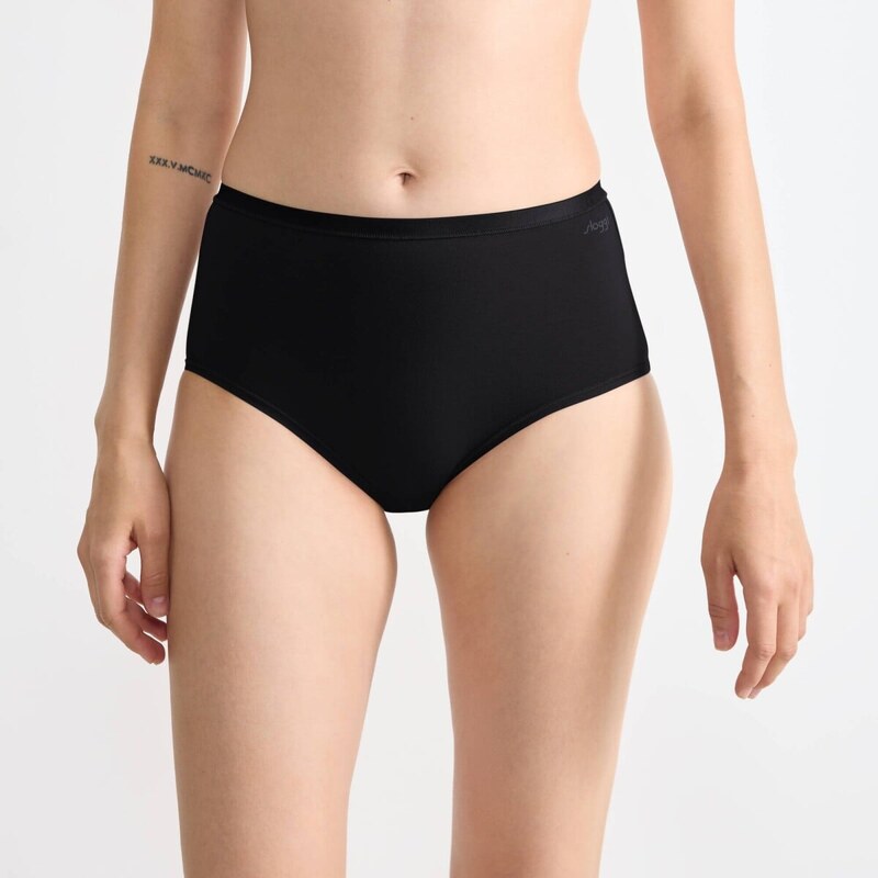 Súprava 2+1 maxi nohavičiek Go Daily Cotton zn. Sloggi čierna 005 65218628