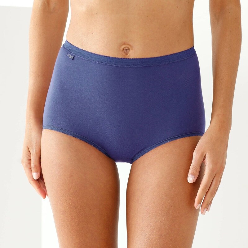 Maxi nohavičky Basic, súprava 3 ks fialová 056 Blancheporte 65218825