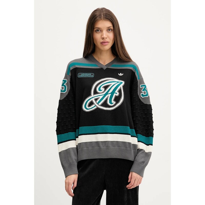 Sveter s prímesou vlny adidas Originals 67196384
