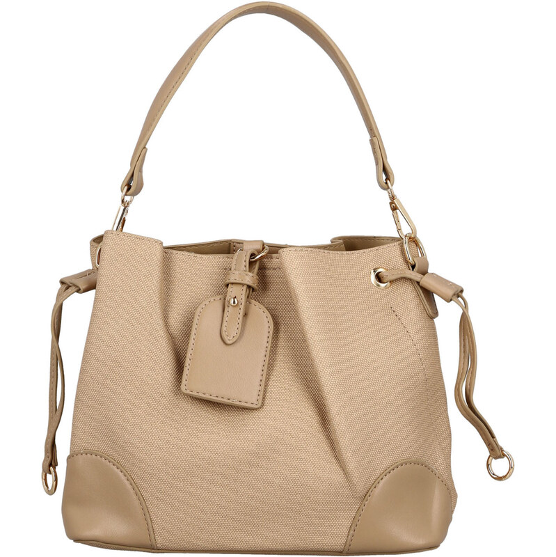 Dámska kabelka na rameno béžová - Firenze Lamisia béžová 67213946