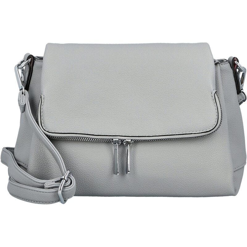 Dámska crossbody kabelka šedá - Firenze Naima šedá 67213936