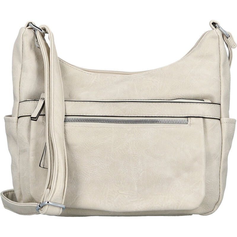 Dámska crossbody kabelka krémová - Firenze Olefis krémová 67213951