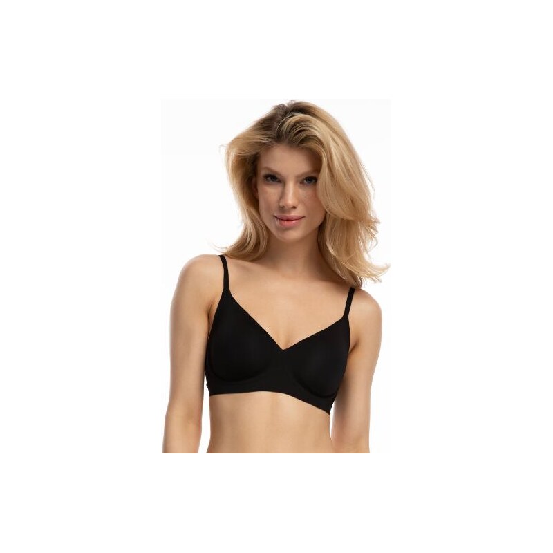 Julimex Soft podprsenka Simple T-Shirt Bra čierna 67546932