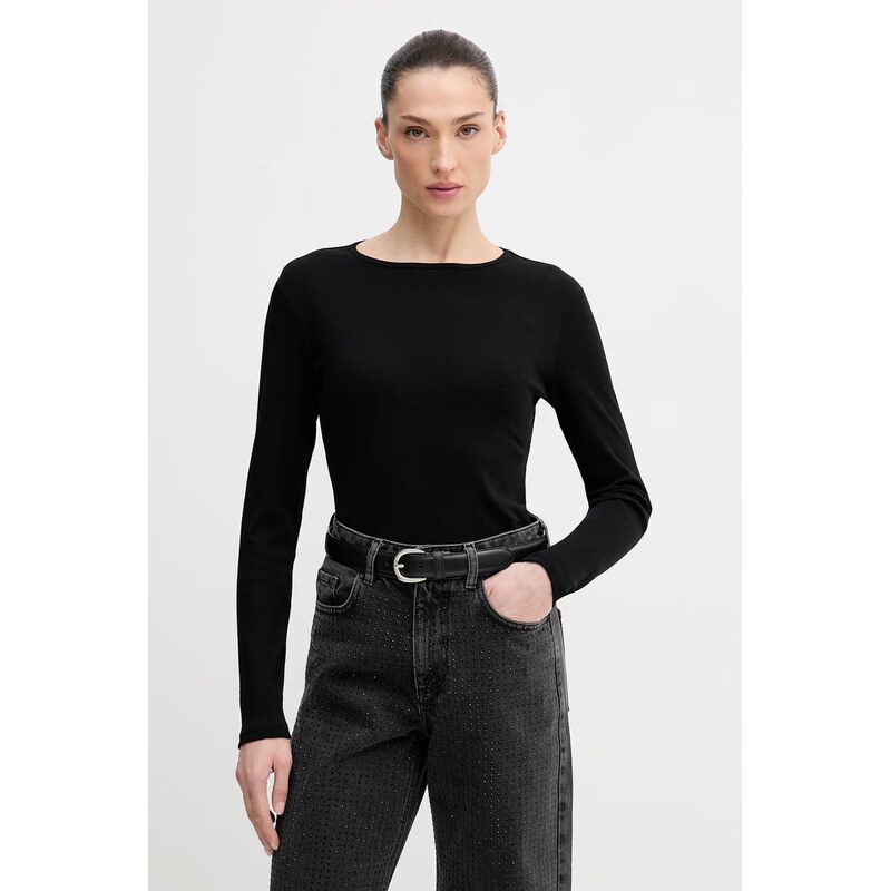 Bavlnené tričko s dlhým rukávom United Colors of Benetton 67196732