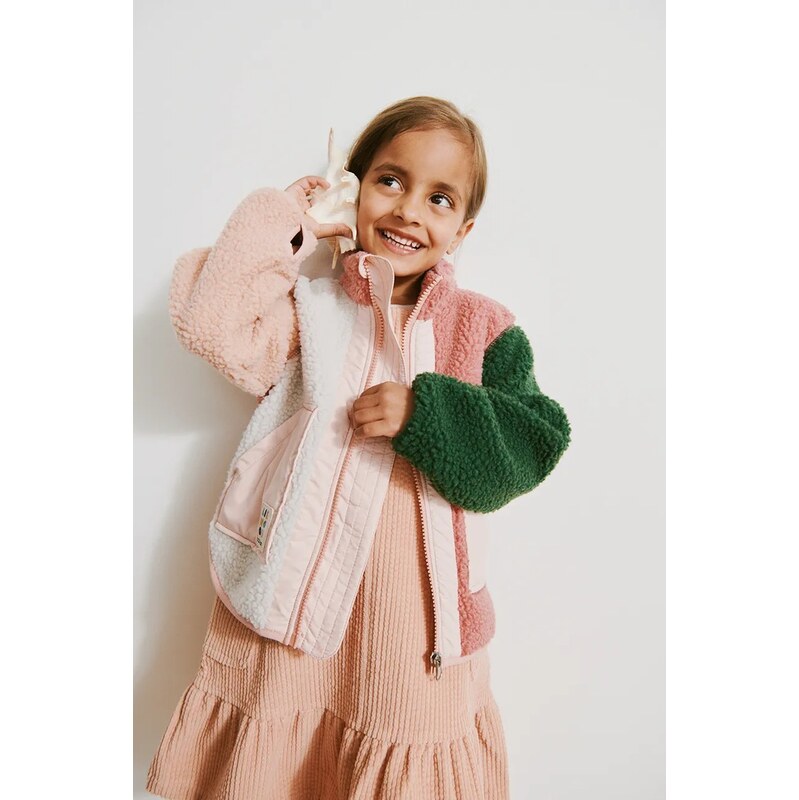 Detská bunda Liewood Noam Pile Jacket 67199705