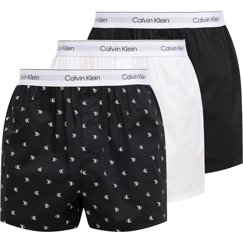 Calvin Klein Underwear Boxerky čierna / biela 62164507
