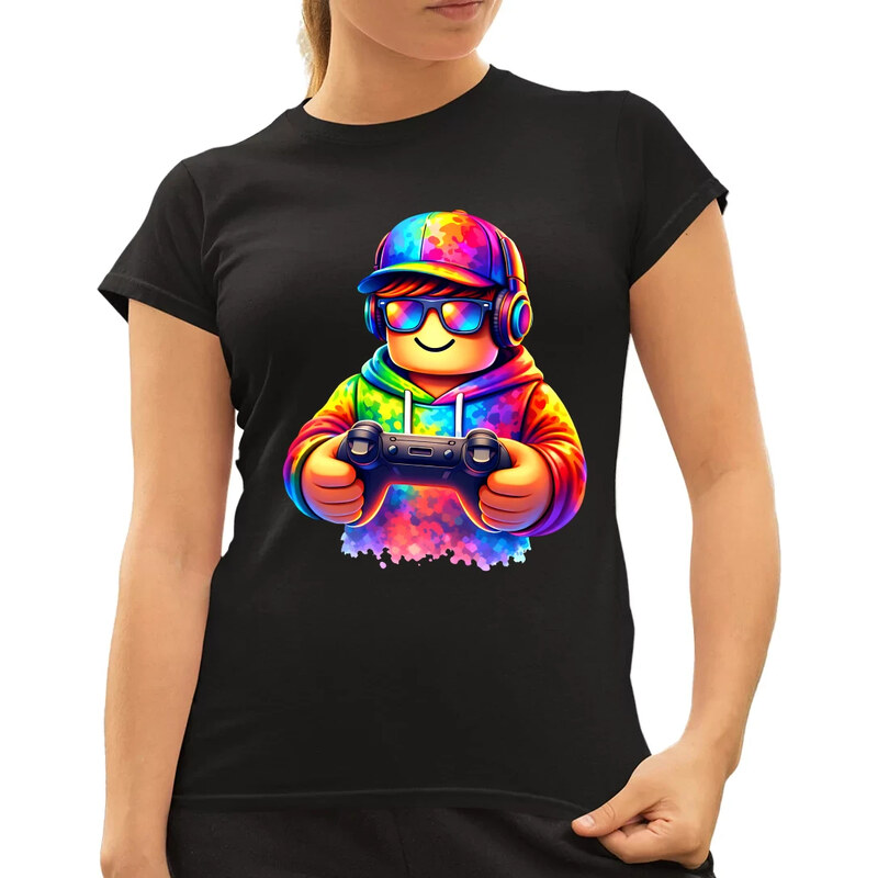 E-shop Garibald Hráč – pre fanúšikov hry Roblox - dámske tričko s