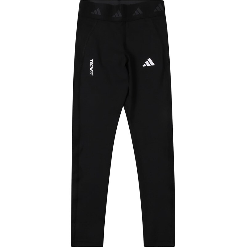 ADIDAS SPORTSWEAR Športové nohavice TECHFIT čierna / biela 67199571