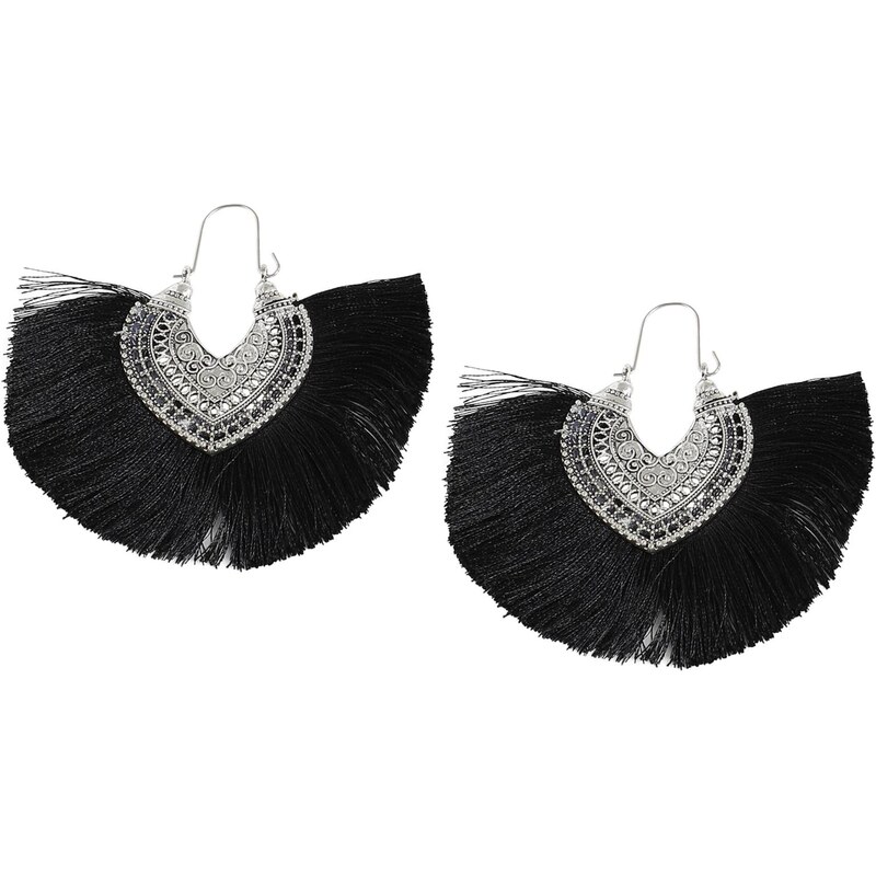 SOHI Náušnice Honour čierna 67199573