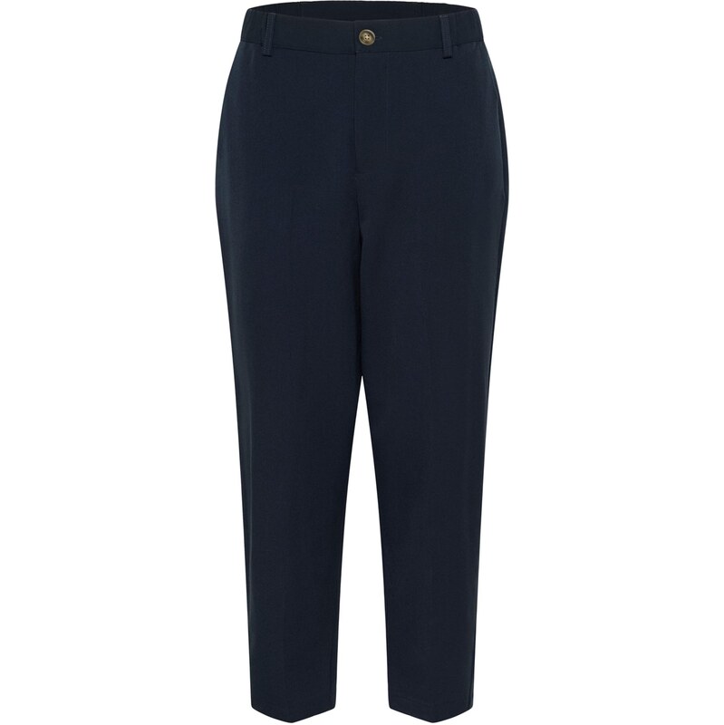 Kaffe Nohavice s pukmi KAHeather tmavomodrá 67199985