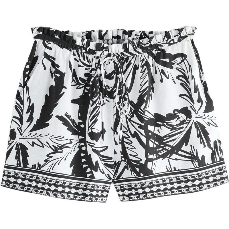 Next Nohavice čierna / biela 67200048