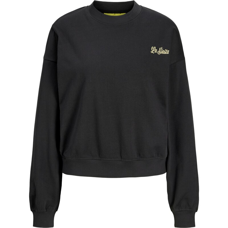 JJXX Mikina JXGia modrá / pastelovo žltá / zelená / čierna 67200061