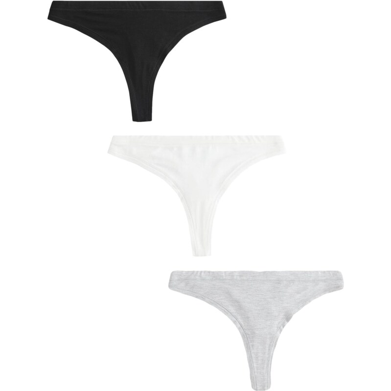 Next Tangá Ultimate Comfort sivá melírovaná / čierna / biela 67200148