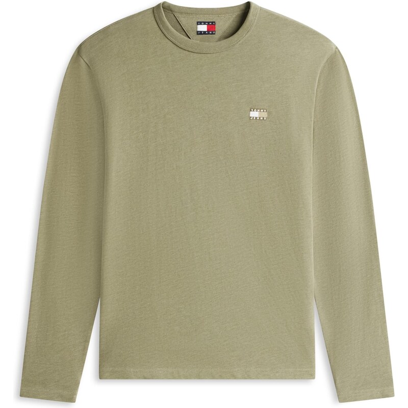 Tommy Jeans Tričko kaki 67200186