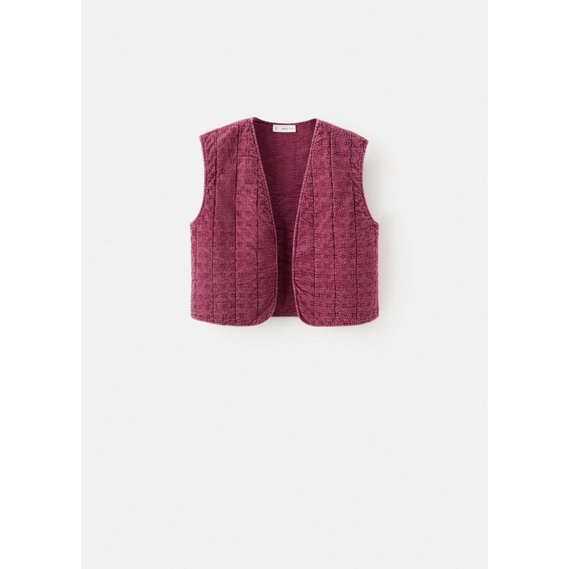 MANGO TEEN Vesta Lina bordová 67200288