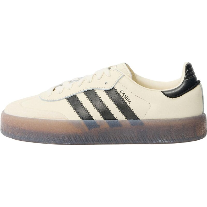 ADIDAS ORIGINALS Nízke tenisky SAMBAE čierna / biela ako vlna 67200289