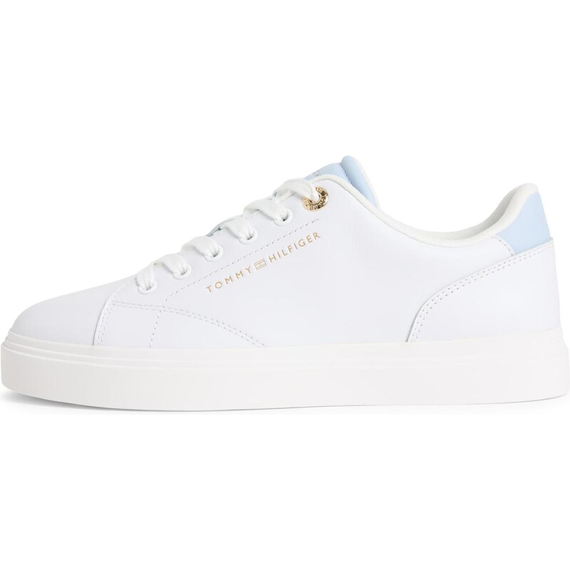 TOMMY HILFIGER Nízke tenisky béžová / svetlomodrá 67200305