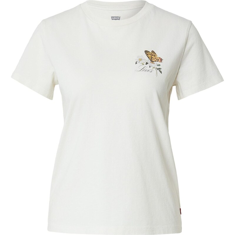 LEVIS Tričko The Perfect béžová / zelená / oranžová / biela 67200480