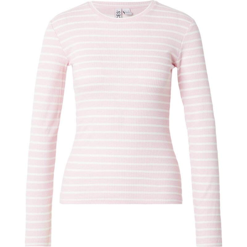 PIECES Tričko PCRUKA ružová / biela 67220885