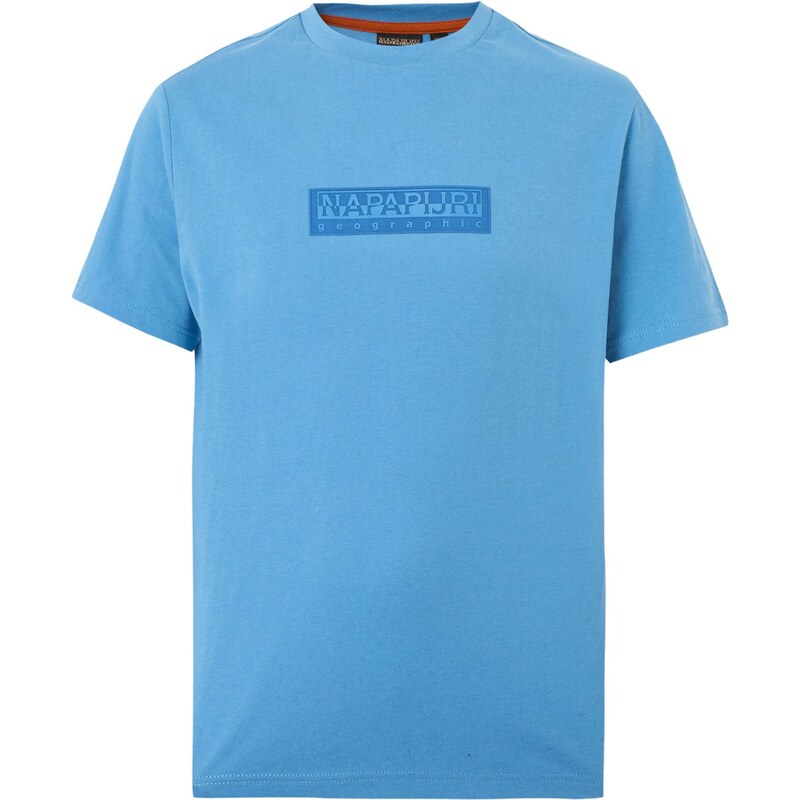 NAPAPIJRI Tričko S-BOX azúrová / kráľovská modrá 67200495