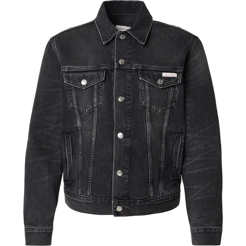 Calvin Klein Jeans Prechodná bunda CLASSIC čierny denim 67200526