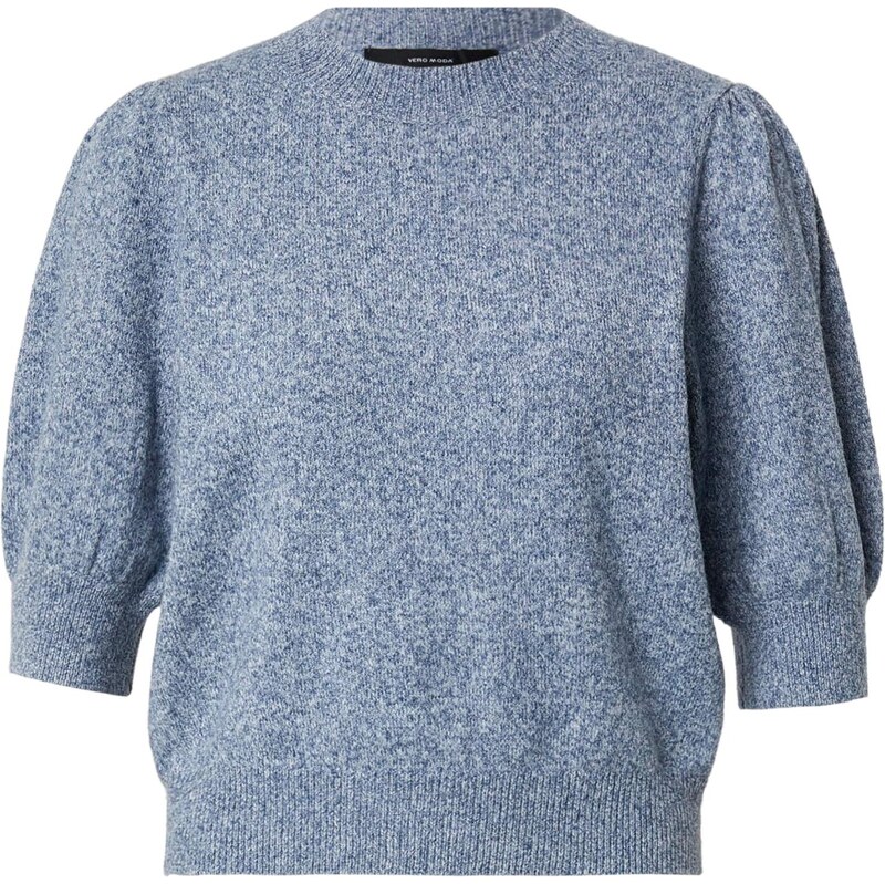 VERO MODA Sveter VMDOFFY modrá melírovaná 67200540