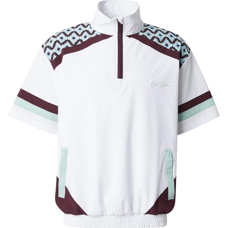 Carlo Colucci Tričko svetlobéžová / hnedá / zelená / biela 67200575