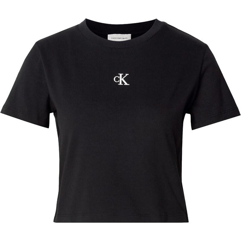 Calvin Klein Jeans Tričko čierna / biela 67200629