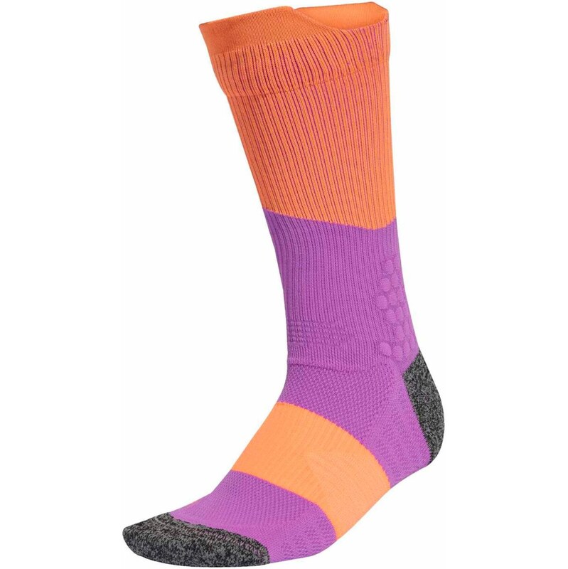 ADIDAS PERFORMANCE Športové ponožky RunxBoost tmavosivá / fialová / 67200673