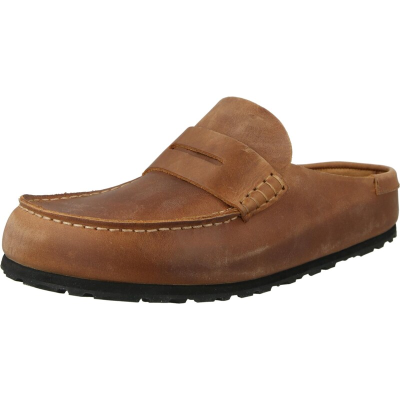 BIRKENSTOCK Papuče Naples koňaková 67200747