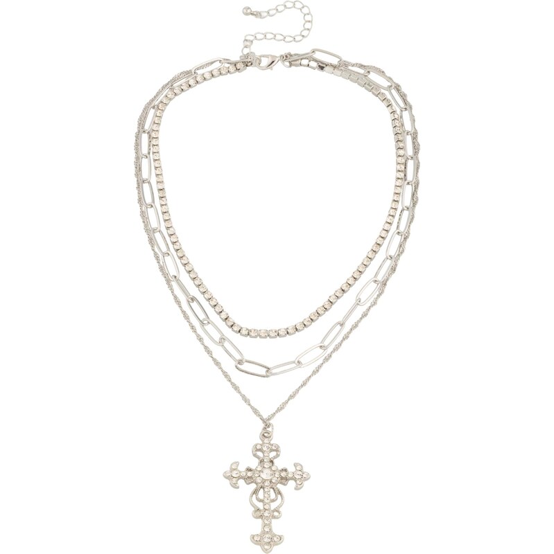 studioselect Retiazka strieborná / priehľadná 67200785